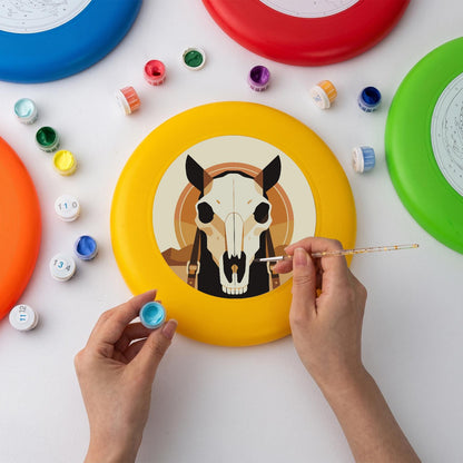 Desert Animal Skull (Paint by Numbers Flying Disc)
