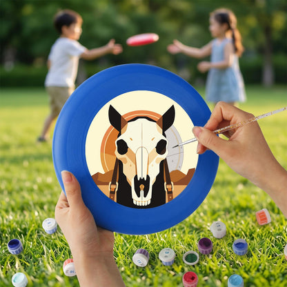 Desert Animal Skull (Paint by Numbers Flying Disc)