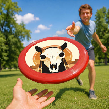 Desert Animal Skull (Paint by Numbers Flying Disc)