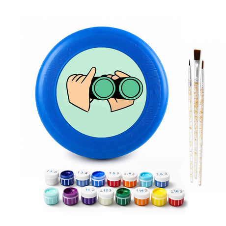 Binocular Adventure (Paint by Numbers Flying Disc)