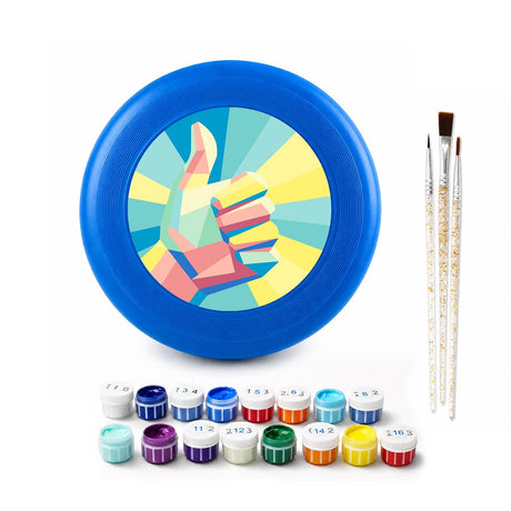 Pastel Thumbs Up (Paint by Numbers Flying Disc)