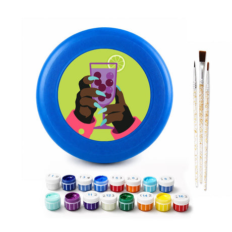 Gorilla Phone Selfie (Paint by Numbers Flying Disc)