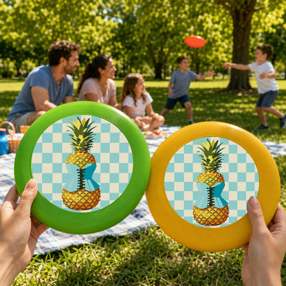 Pineapple Checkerboard (Paint by Numbers Flying Disc)