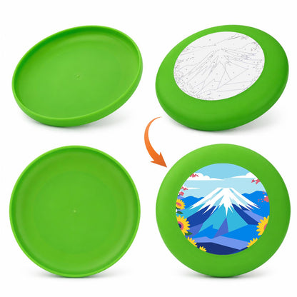 Blue Mountain Peak (Paint by Numbers Flying Disc)