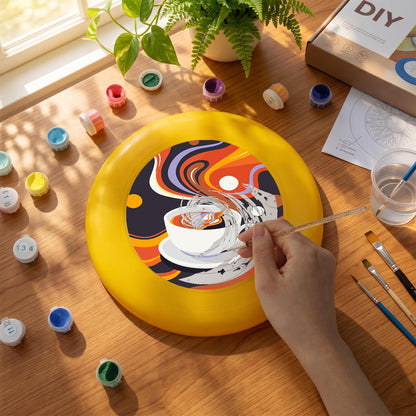 Coffee Swirl (Paint by Numbers Flying Disc)