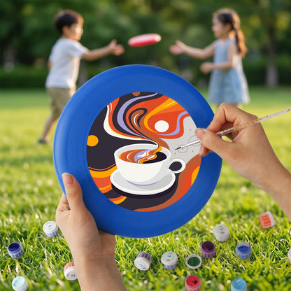 Coffee Swirl (Paint by Numbers Flying Disc)