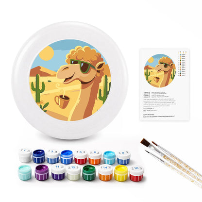Cool Desert Duck (Paint by Numbers Flying Disc)