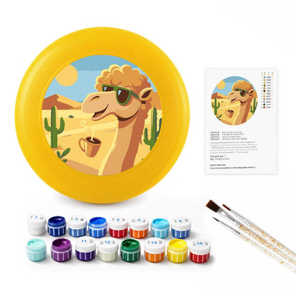 Cool Desert Duck (Paint by Numbers Flying Disc)