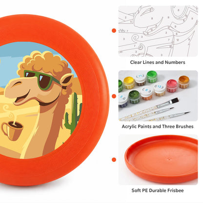 Cool Desert Duck (Paint by Numbers Flying Disc)