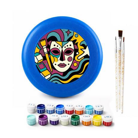 Colourful Mask (Paint by Numbers Flying Disc)