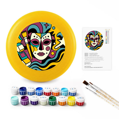 Colourful Mask (Paint by Numbers Flying Disc)