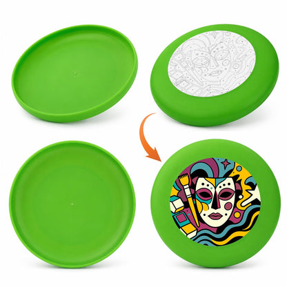 Colourful Mask (Paint by Numbers Flying Disc)