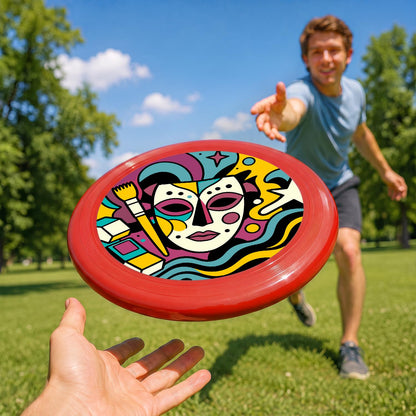 Colourful Mask (Paint by Numbers Flying Disc)