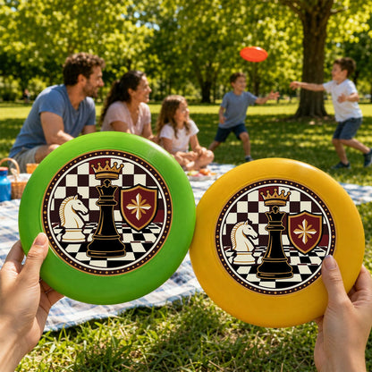Chessboard Emblem (Paint by Numbers Flying Disc)