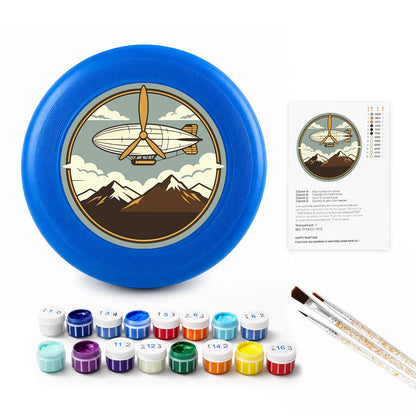 Mountain Compass (Paint by Numbers Flying Disc)