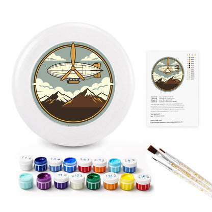 Mountain Compass (Paint by Numbers Flying Disc)