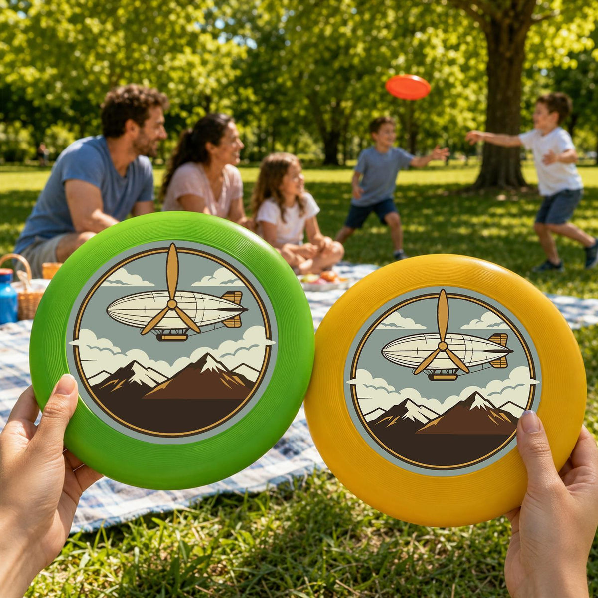 Mountain Compass (Paint by Numbers Flying Disc)