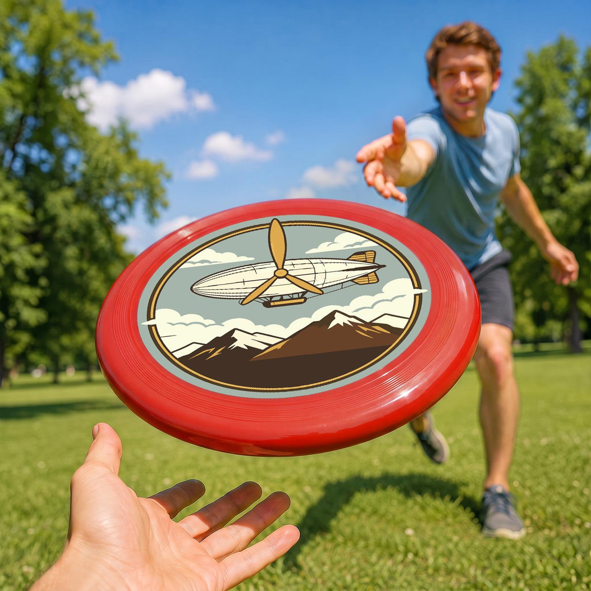Mountain Compass (Paint by Numbers Flying Disc)