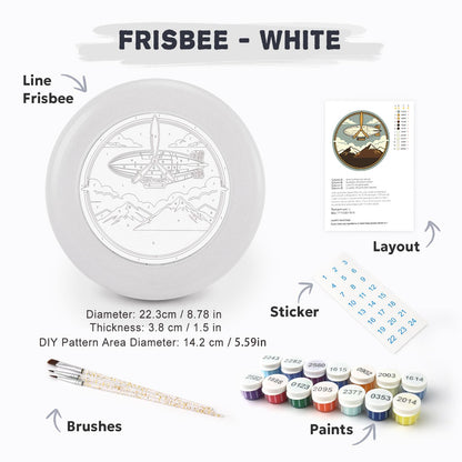 Mountain Compass (Paint by Numbers Flying Disc)