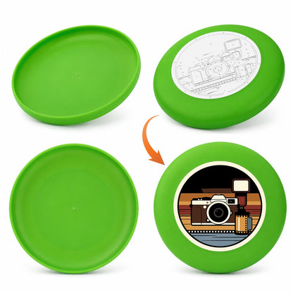 Vintage Camera (Paint by Numbers Flying Disc)