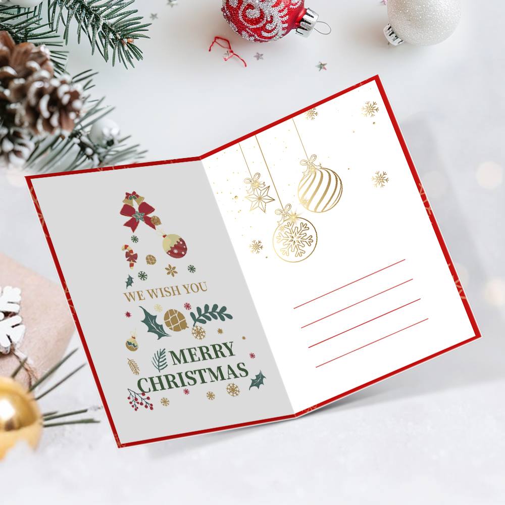 Scarlet Santa Close-Ups paint by numbers Christmas cards – image 10