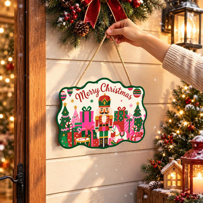 Rocking Horse Nutcracker Toyland paint by numbers hanging sign – image 14