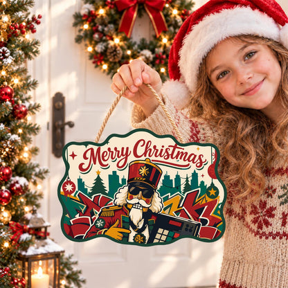 Nutcracker on the Turntables paint by numbers hanging sign – image 13