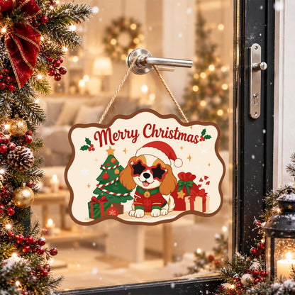 Star Shades Spaniel Puppy paint by numbers hanging sign – image 17