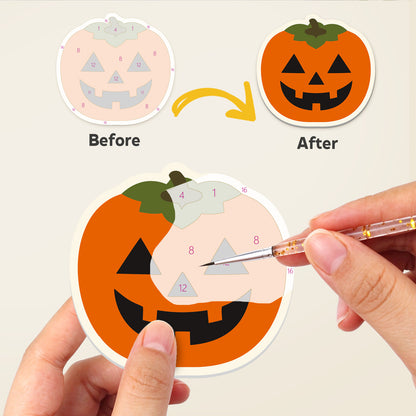 Vampire Apple and Fruit Fiends fridge magnets – image 2