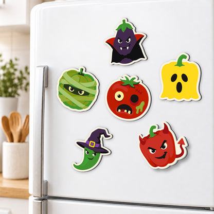 Devil Pepper and Witch Chili fridge magnets – image 3