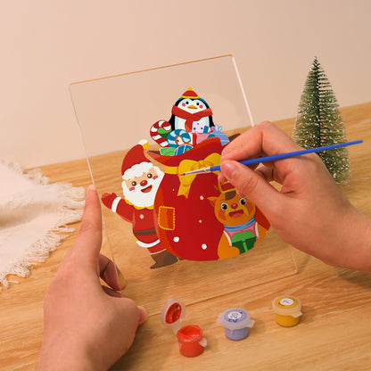 Giant Gift Sack with Penguin paint by numbers light-up sign – image 12