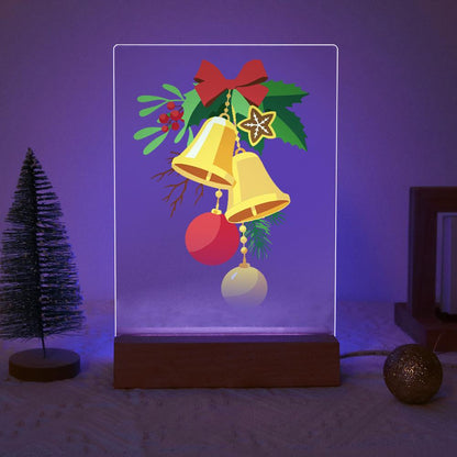 Golden Bells and Red Bow paint by numbers light-up sign – image 18