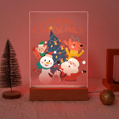 Santa's Snowman and Penguin Pals paint by numbers light-up sign – image 17