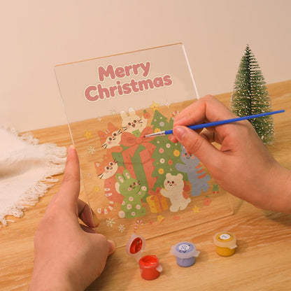 Bunny and Bear Gift Party paint by numbers light-up sign – image 11