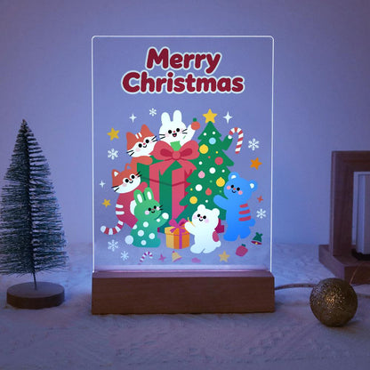 Bunny and Bear Gift Party paint by numbers light-up sign – image 14