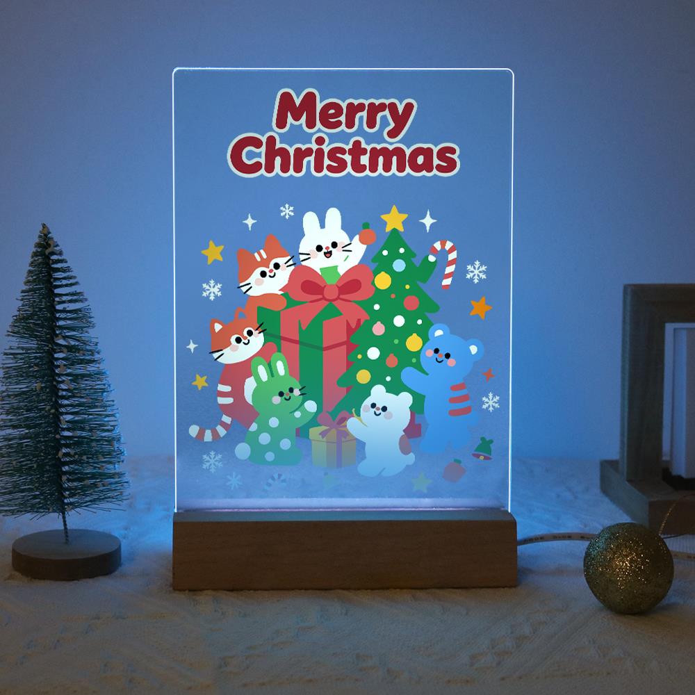 Bunny and Bear Gift Party paint by numbers light-up sign – image 16