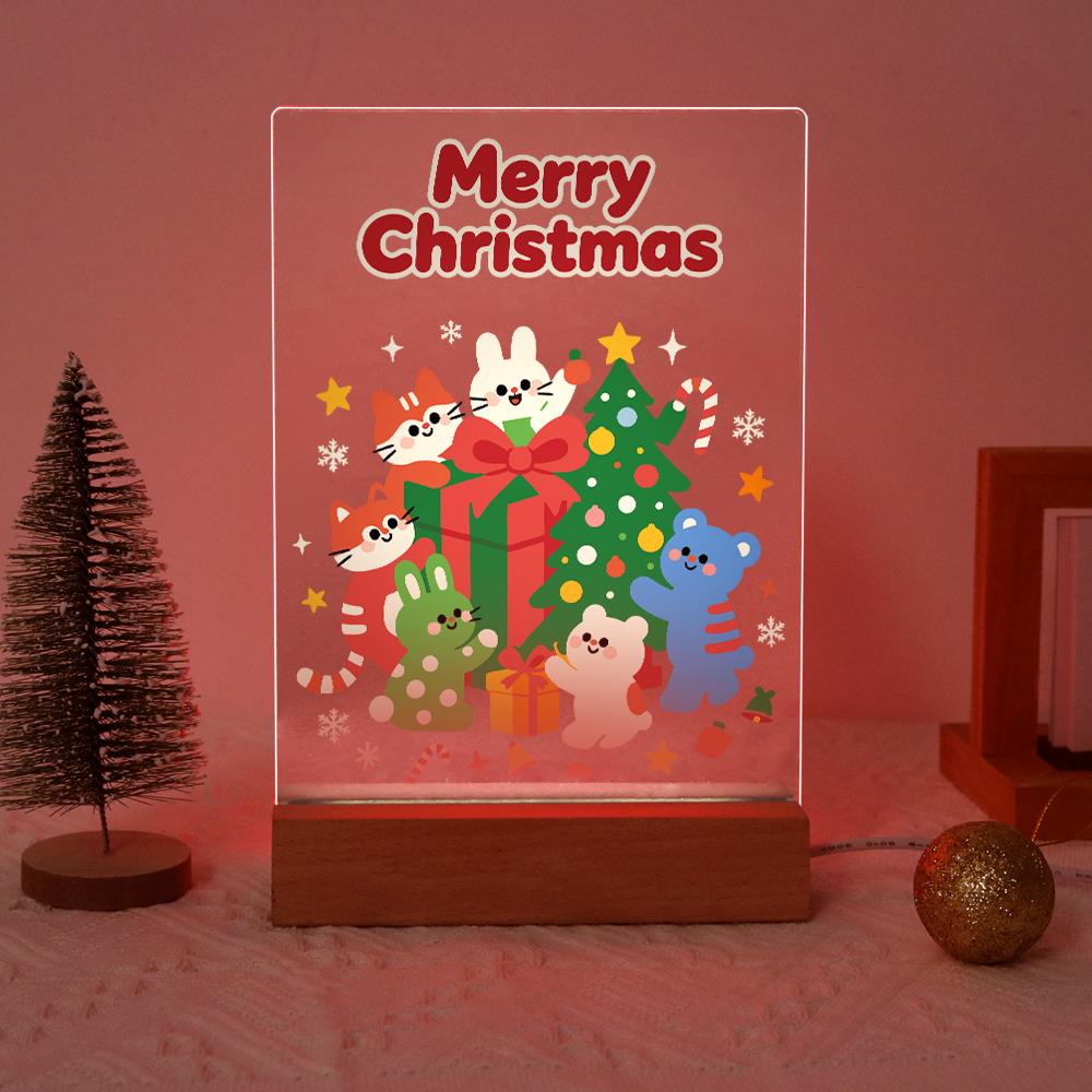 Bunny and Bear Gift Party paint by numbers light-up sign – image 17
