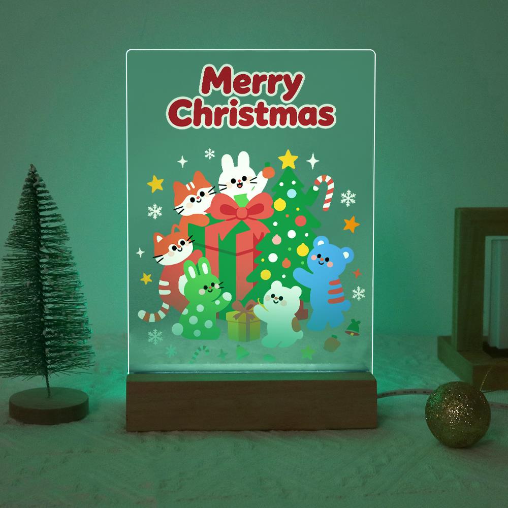 Bunny and Bear Gift Party paint by numbers light-up sign – image 19