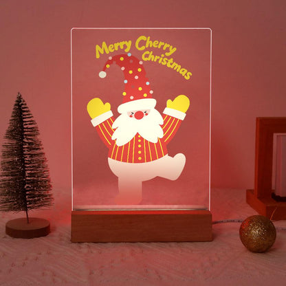 Santa Jumping for Joy paint by numbers light-up sign – image 17