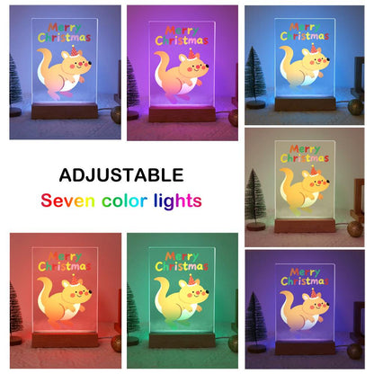 Hopping Holiday Kangaroo paint by numbers light-up sign – image 8