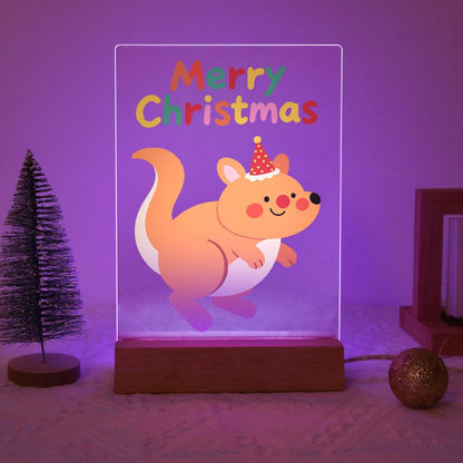 Hopping Holiday Kangaroo paint by numbers light-up sign – image 15