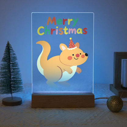 Hopping Holiday Kangaroo paint by numbers light-up sign – image 16