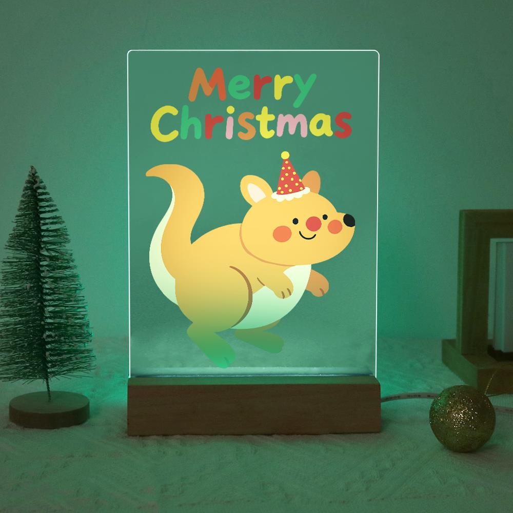Hopping Holiday Kangaroo paint by numbers light-up sign – image 19