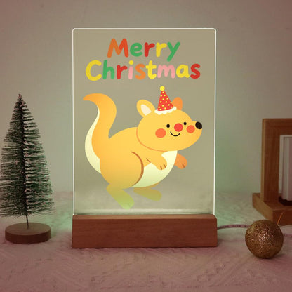 Hopping Holiday Kangaroo paint by numbers light-up sign – image 20