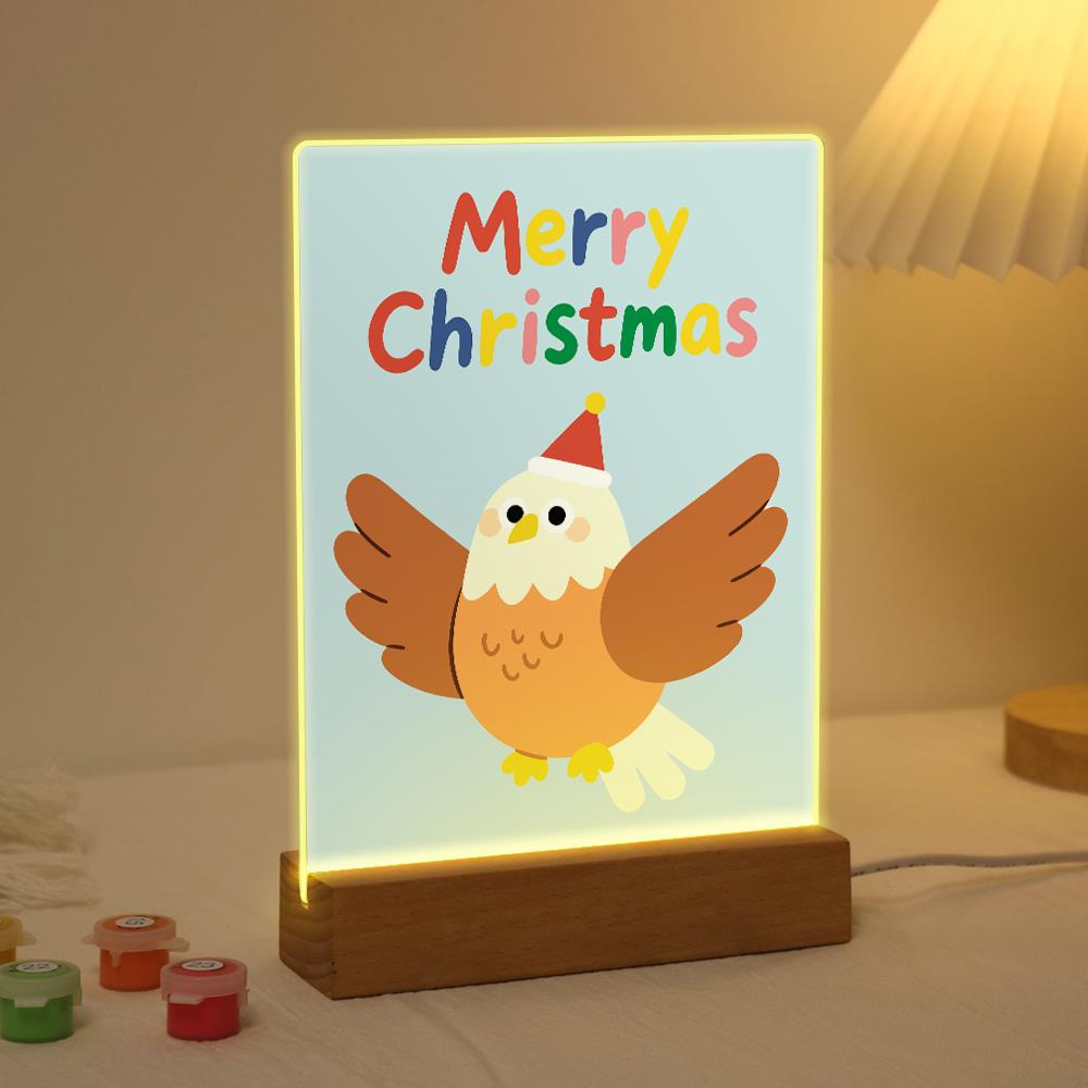 Eagle Spreading Festive Wings paint by numbers light-up sign – image 3