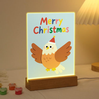 Eagle Spreading Festive Wings paint by numbers light-up sign – image 3