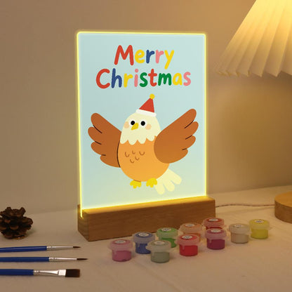 Eagle Spreading Festive Wings paint by numbers light-up sign – image 4