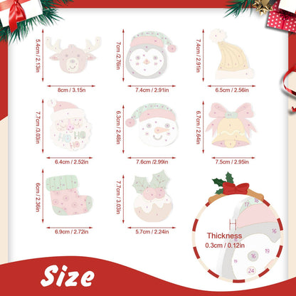 Penguin and Christmas Pudding ornament set – image 2
