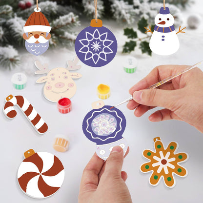 Purple Bauble and Peppermint ornament set – image 7