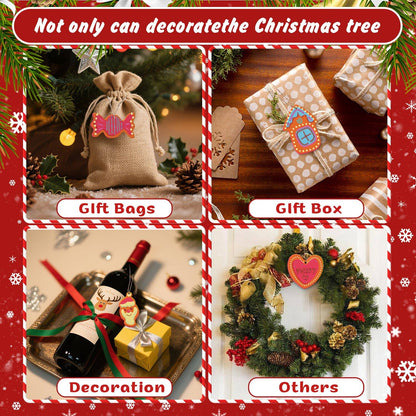 Hot Pink Stocking and Candy ornament set – image 12